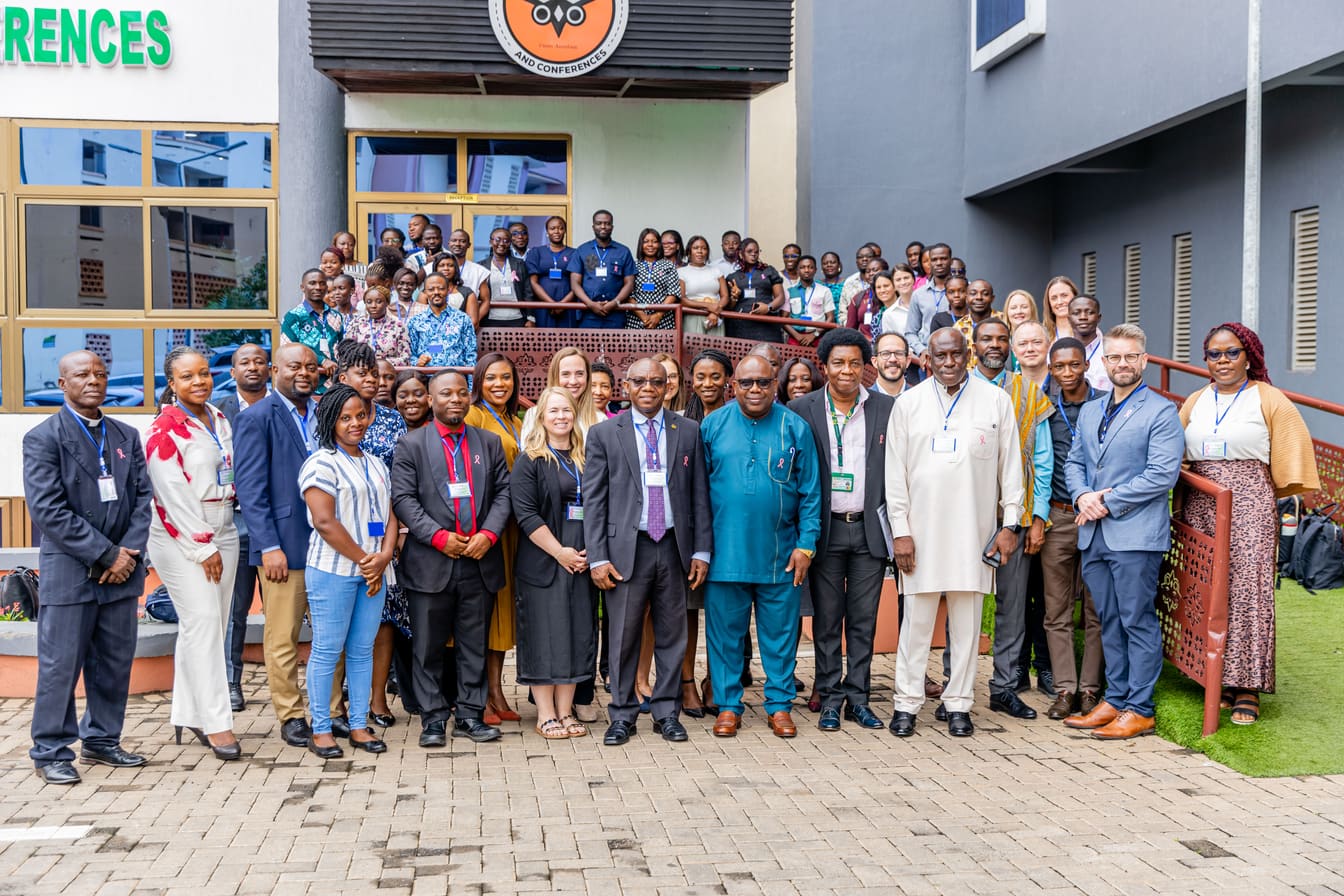 COTC Africa delegates and organisers gathered together outside the workshop venue